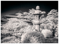 Stone Lantern in Kiyosumi Garden, Tokyo
